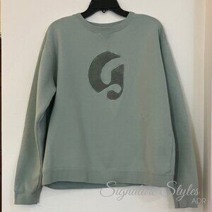 Glossier Logo Crewneck Sweater – Size Large